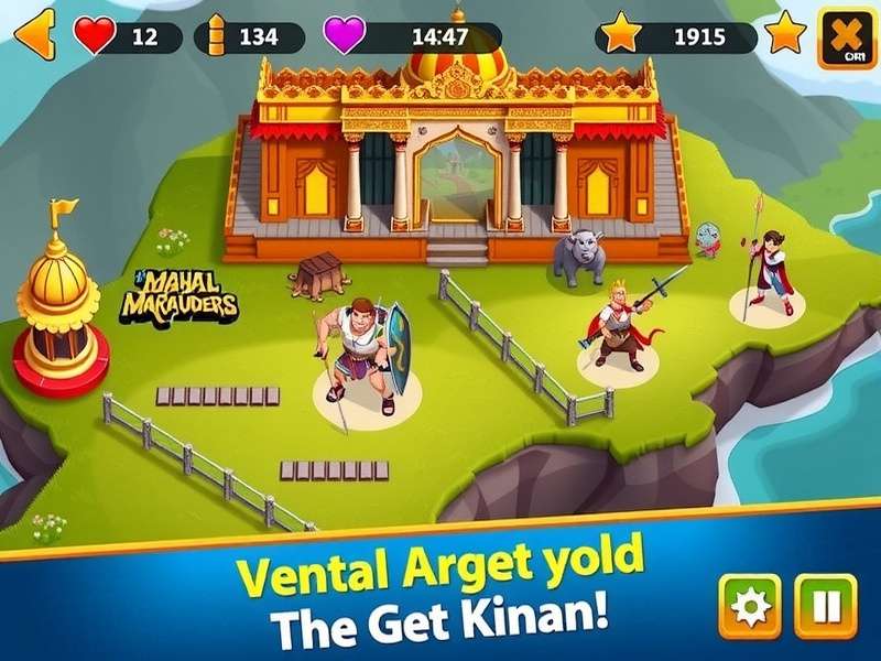 Mahal Marauders Game Screenshot